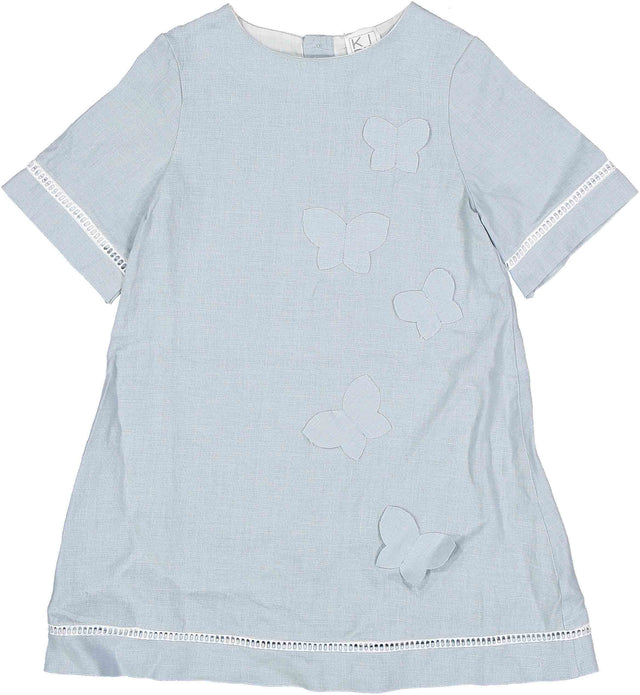 abito lino intrede' bambina - Kid's Company - abbigliamento bimbi