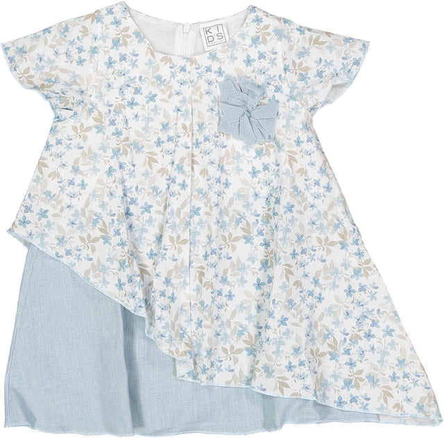 abito bicolore bambina - Kid's Company - abbigliamento infantile