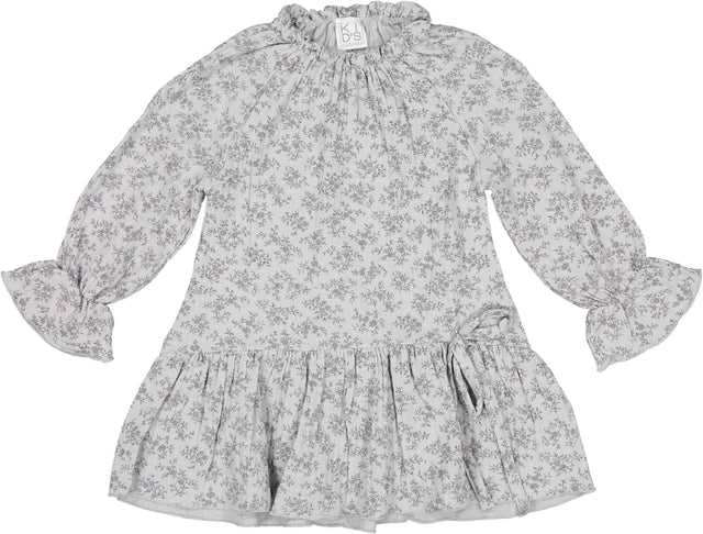 abito a fiori con balza bambina - Kid's Company - abbigliamento 0 16