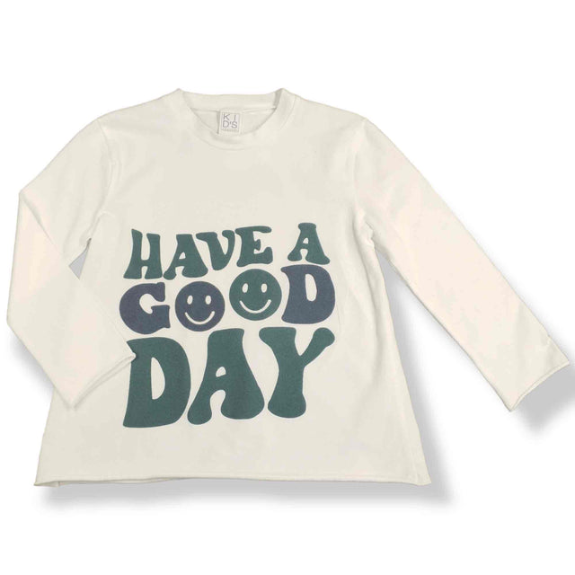 t.shirt jersey good day bambina - Kid's Company - abbigliameto neonato e bambino