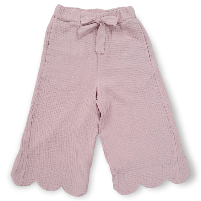 pantalone orlo petali bambina - Kid's Company - negozio bimbi