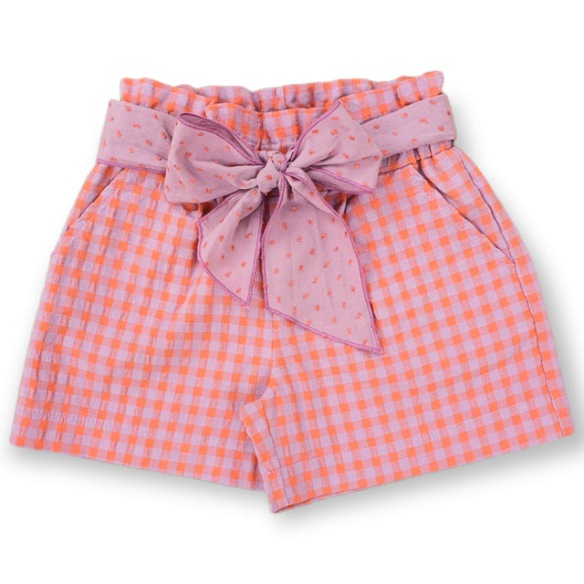 short a quadri bambina - Kid's Company - abiti per bambini