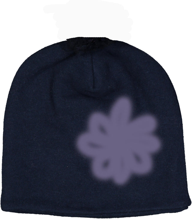 cappello blu coccarda bambina - Kid's Company - abiti per infanzia