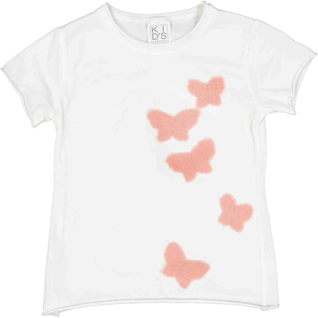 t.shirt farfalle bambina - Kid's Company - abiti per bambini