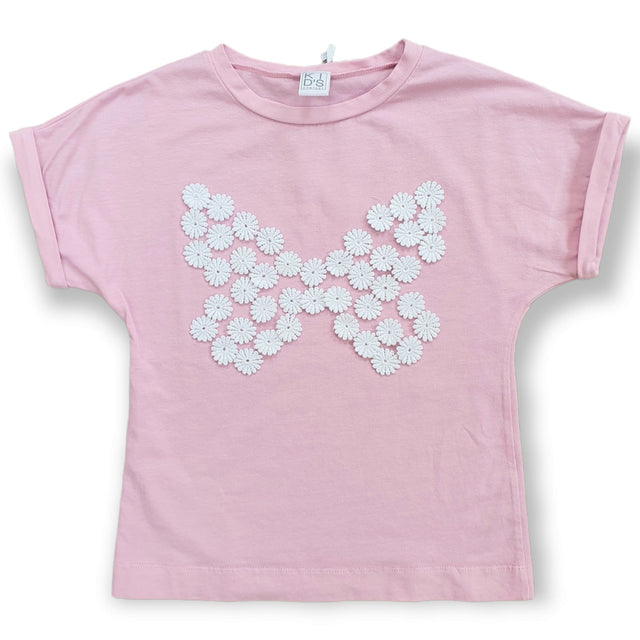 t.shirt farfalla applicaz bambina - Kid's Company - baby clothes