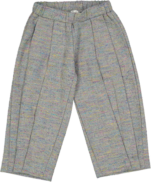 pantalone multicolor bambina - Kid's Company - abbigliamento bimbo