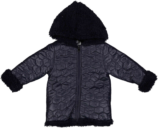 giaccone reversibile trapuntato bambina - Kid's Company - abbigliamento 0 16