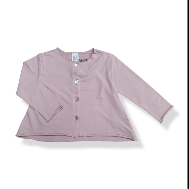 maglia aperta felpa bambina - Kid's Company - abbigliameto neonato e bambino