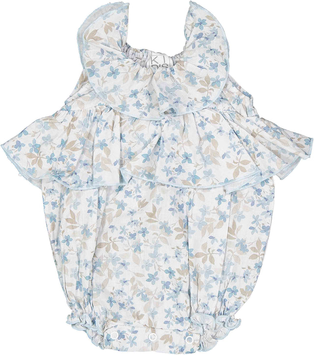 pagliaccetto a balze neonata e baby - Kid's Company - abbigliamento infantile