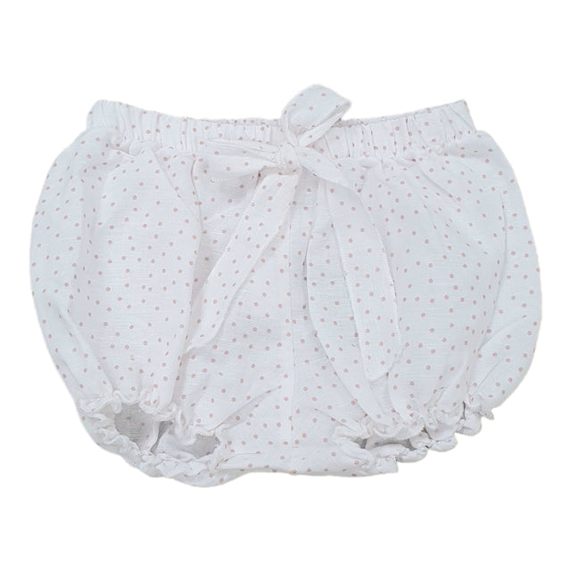 culotte pois rosa neonata e baby - Kid's Company - abbigliamento bimbo