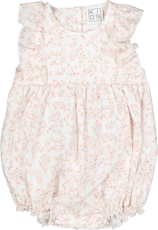 pagliaccetto fiori rosa neonata e baby - Kid's Company - kids clothes