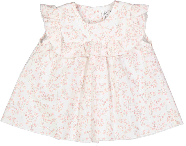 abito fiori rosa neonata e baby - Kid's Company - abbigliamento infantile