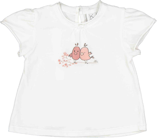 t.shirt uccellini neonata e baby - Kid's Company - abbigliamento bimbo