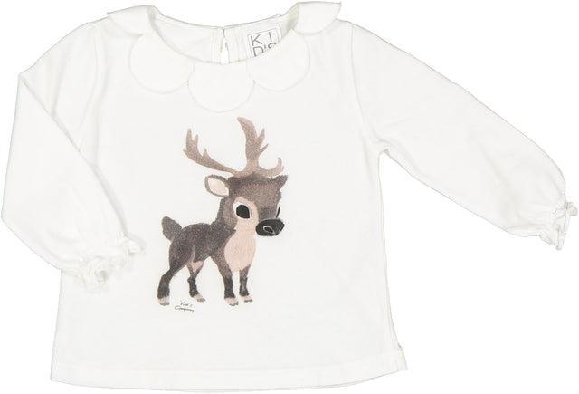 t.shirt piccola alce neonata e baby - Kid's Company - abiti per infanzia