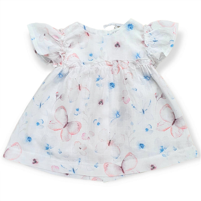 abito fiori e farfalle neonata e baby - Kid's Company - abbigliamento infantile