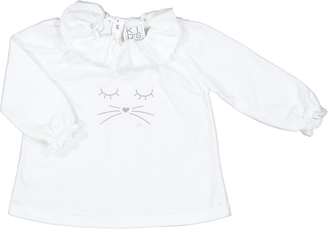 t.shirt colletto occhi neonata e baby - Kid's Company - abbigliamento bimbi