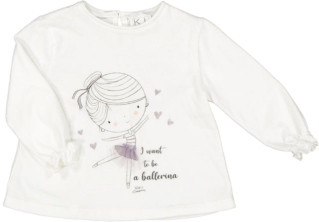 t.shirt ballerina tulle neonata e baby - Kid's Company - abiti per bambini