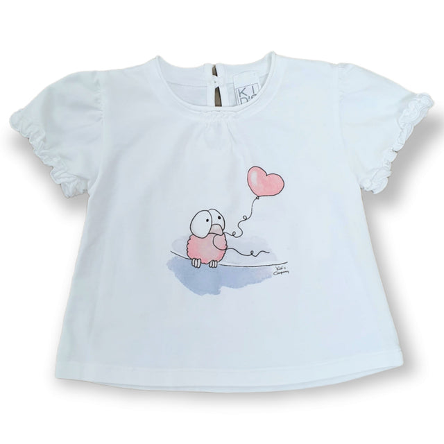 t.shirt gufetto neonata e baby - Kid's Company - abbigliameto neonato e bambino