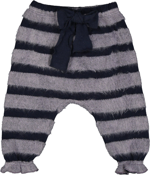 pantalone rigato pelosetto neonata e baby - Kid's Company - abbigliamento bimbi