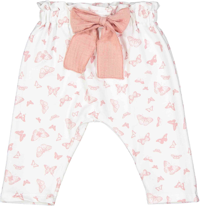 pantalone felpa farfalle neonata e baby - Kid's Company - abbigliamento bimbi