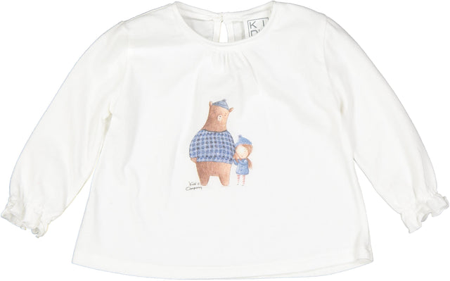 t.shirt orso e bimba neonata e baby - Kid's Company - negozio bimbi