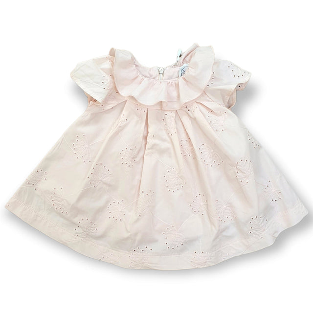 vestito ricamato rametti neonata e baby - Kid's Company - childrens clothes