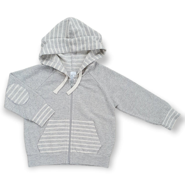 maglia zippata cappuccio bambino - Kid's Company - abbigliamento bimbi