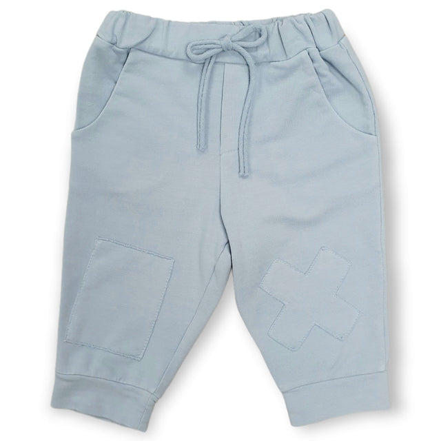 pantalone felpa toppa croce neonato e baby - Kid's Company - baby clothes