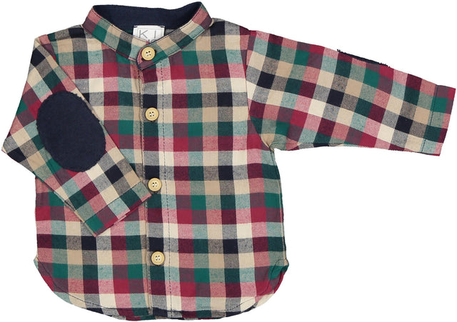 camicia over quadri multicolor neonato e baby - Kid's Company - abbigliamento 0 16