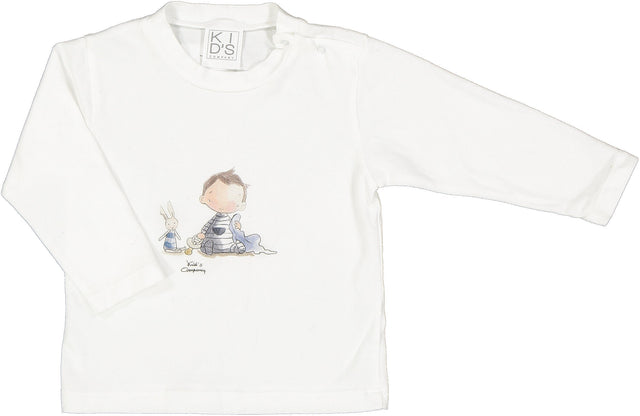 t.shirt bimbo e coniglietto neonato e baby - Kid's Company - abbigliamento infantile