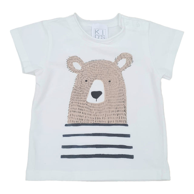 t.shirt stampa orso neonato e baby - Kid's Company - negozio bimbi