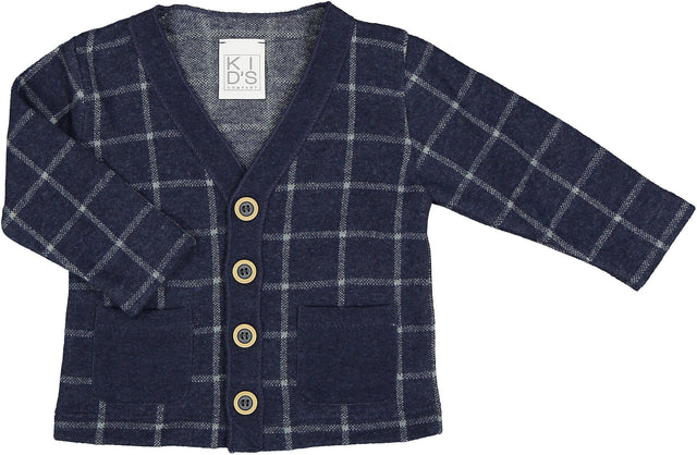 cardigan a quadri neonato e baby - Kid's Company - childrens clothes