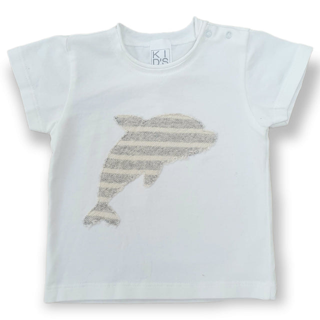 t.shirt delfino neonato e baby - Kid's Company - abbigliamento bimbi