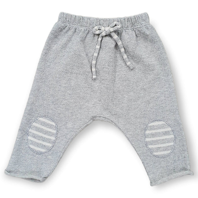 pantalone felpa grigia neonato e baby - Kid's Company - abbigliamento bimbi