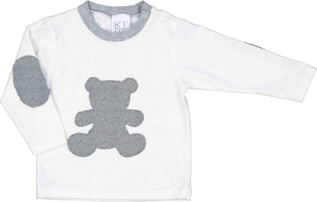 t. shirt orsetto e toppe caldo cotone neonato e baby - Kid's Company - abiti per infanzia